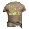 Princess Security Guard For Dad Daddy Boyfriend Men's 3D T-shirt Back Print Khaki