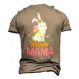 Rabbit Pet Rabbit Mum Men's 3D T-Shirt Back Print Khaki