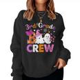3Rd Grade Boo Crew Third Grade Halloween Costume Teacher Kid Women Sweatshirt