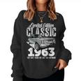 60Th Birthday Vintage Classic Car 1963 B-Day 60 Year Old Women Sweatshirt