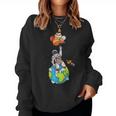 Astronaut Planets Outer Space Man Solar System Women Sweatshirt