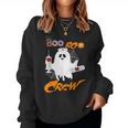 Boo Boo Crew Nurse Scrub Halloween Nurse For Women Sweatshirt