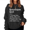 Brenham Girl Tx Texas City Home Roots Women Sweatshirt