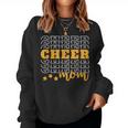 Cheer Mom Cheerleading Mother Competition Parents Support Women Crewneck Graphic Sweatshirt