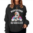 Cool Nurse For Unicorn Medical Nurses Rn Nursing Women Sweatshirt