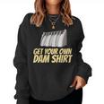 Dam Slogan For Hydroelectric Plant Technicians Women Sweatshirt