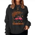 It's Fall Y'all Flamingo Thanksgiving Halloween Women Sweatshirt