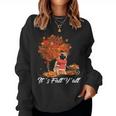 It's Fall Y'all Pug Dog Lovers Thanksgiving Halloween Halloween Women Sweatshirt