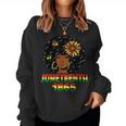 Junenth 1865 Women Junenth American African Women Women Crewneck Graphic Sweatshirt