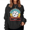 Pickleball Grandma Never Underestimate Court Women Sweatshirt