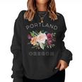 Portland Oregon Rose Lovers Gardeners Women Sweatshirt