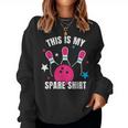 This Is My Spare Bowling For Girls Women Sweatshirt