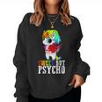 Sweet But Psycho Cute Humor Wife Mom Horror Goth Punk Women Sweatshirt