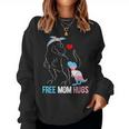 Trans Free Mom Hugs Dinosaur Rex Mama Transgender Pride Women Sweatshirt