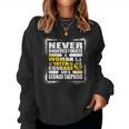 Never Underestimate Woman Courage And A German Shepherd Women Sweatshirt