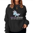 Unicorn Teacher Way More Magical Funny Teachers Gift Women Crewneck Graphic Sweatshirt
