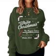 White Christmas Movie 1954 Xmas Song Haynes Sisters Xmas Women Sweatshirt