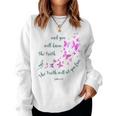 Christian Bible Verse Butterfly For And Girls Women Sweatshirt
