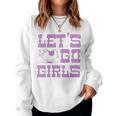 Cowgirls Bride Nashville Bull Bachelorette Lets Go Girls Women Sweatshirt
