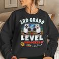 3Rd Grade Level Unlocked Video Game Back To School Boys Women Sweatshirt Gifts for Her
