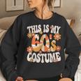 This Is My 60S Costume Groovy Peace Hippie 60'S Theme Party Women Sweatshirt Gifts for Her