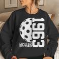 60Th Birthday Pickleball Limited Edition 1963 Women Crewneck Graphic Sweatshirt Gifts for Her