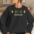 Annular Solar Eclipse 2023 America Annularity Fall 101423 Women Sweatshirt Gifts for Her