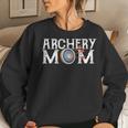 Archery Archer Mom Target Proud Parent Bow Arrow Women Sweatshirt Gifts for Her