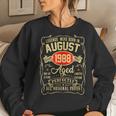 August 1988 35Th Birthday 35 Year Old Women Sweatshirt Gifts for Her