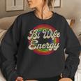 Bi Wife Energy Lgbtq Retro Vintage Women Sweatshirt Gifts for Her
