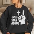 Boho Jesus-Revolution Christian Faith Based Jesus Faith Sweatshirt Gifts for Her