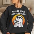 This Is Some Boo-Sheet Halloween Ghost Costume Women Sweatshirt Gifts for Her