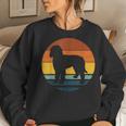 Boxerdoodle Vintage Retro Mom Dad Dog Women Sweatshirt Gifts for Her