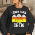 Candy Corn Crew Halloween Costume Friends Women Sweatshirt Gifts for Her