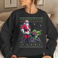 Christmas Santa Gardening Ugly Christmas Sweater Women Sweatshirt Gifts for Her
