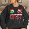 ChristmasMatching Couple Family Chestnuts Women Sweatshirt Gifts for Her