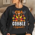 Cna Gobble Squad Nurse Turkey Thanksgiving Women Sweatshirt Gifts for Her