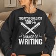 Cool Writing For Men Women Pen Author Writer Poet Literature Writer Women Sweatshirt Gifts for Her