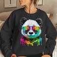 Cute Panda Lover Animal On Panda Women Sweatshirt Gifts for Her