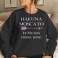 Drink Around The World Wine Adult Vacation Women Sweatshirt Gifts for Her