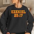 Ezekiel 2517 Christian Motivational Women Sweatshirt Gifts for Her