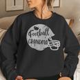 Football Grandma Fun Supportive American Football Grandma Women Sweatshirt Gifts for Her