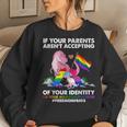Free Mom Hugs Mamasaurus DinosaurRex Ally Rainbow Lgbt Women Sweatshirt Gifts for Her