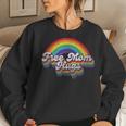 Free Mom Hugs Rainbow Lgbt Flag Gay Pride Month Lgbtq Women Sweatshirt Gifts for Her