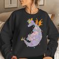 Cute Figment Lights Christmas Lover Animals Lover Women Sweatshirt Gifts for Her