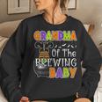 Grandma Of Brewing Baby Halloween Theme Baby Shower Spooky Women Sweatshirt Gifts for Her