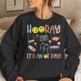 Groovy Hooray It’S An Ot Day Occupational Therapy I Love Women Sweatshirt Gifts for Her