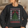 Guns Ugly Christmas Sweater Military Gun Right 2Nd Amendment Women Sweatshirt Gifts for Her