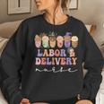 Halloween L&D Labor And Delivery Nurse Party Costume Women Sweatshirt Gifts for Her