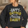 Happy Fathers Day For Amazing Dad Grandpa From Daughter Son Women Crewneck Graphic Sweatshirt Gifts for Her